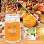 FARM FRESH PEACH -Yankee Candle- Giara Grande - SIGNATURE