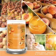 FARM FRESH PEACH - Candela Tumbler Grande - Signature - Yankee Candle