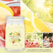 ICED BERRY LEMONADE -SIGNATURE - Yankee Candle - GIARA GRANDE