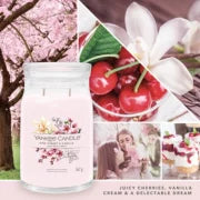 PINK CHERRY VANILLA -Yankee Candle- Giara Grande - SIGNATURE