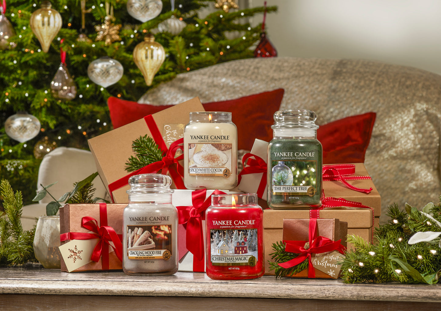 THE PERFECT TREE -Yankee Candle- Candela Sampler