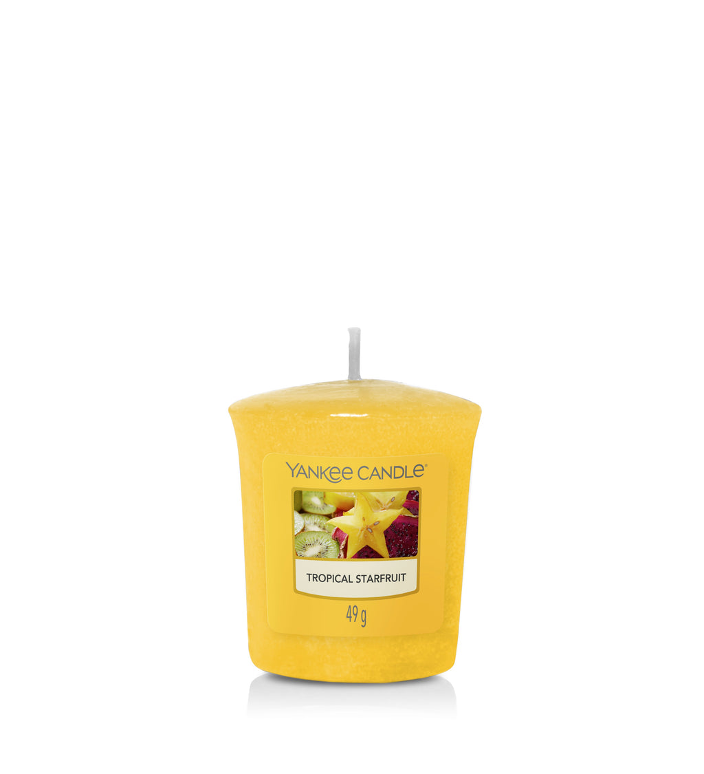 TROPICAL STARFRUIT -Yankee Candle- Candela Sampler