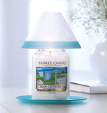 TEAL VINE -Yankee Candle- Paralume e Piatto Grande