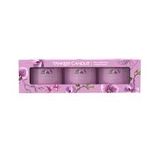 Wild orchid Yankee Candle - Candela Votive in Vetro