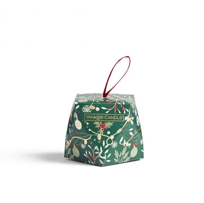 SET 3 TART CERE DA FONDERE -Yankee Candle- Confezione Regalo Countdown to Christmas