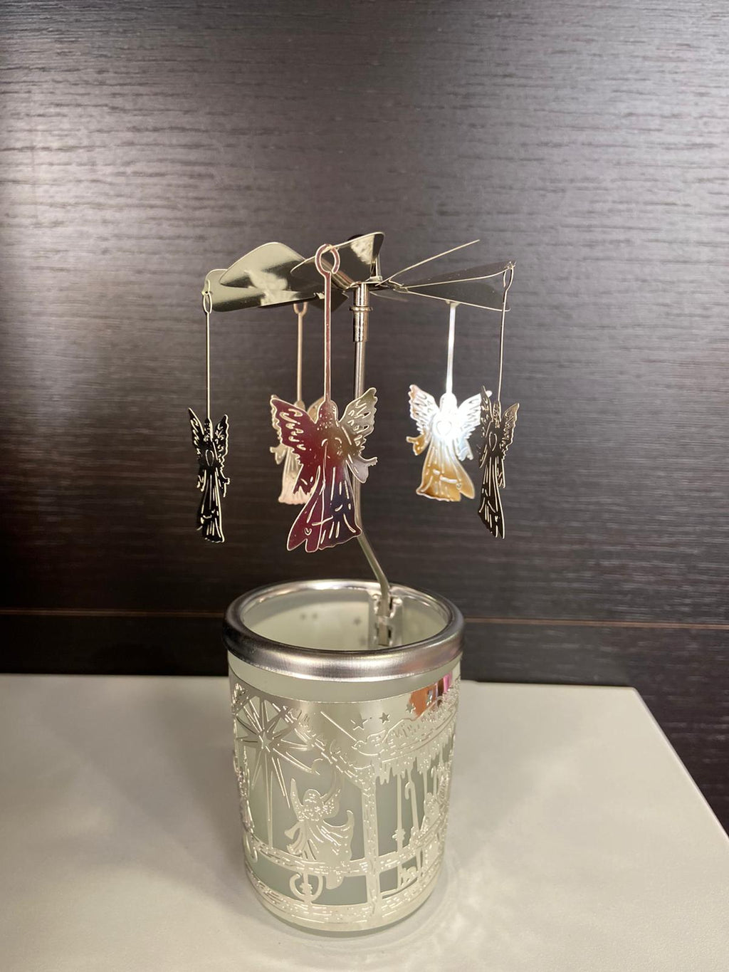 CARILLON ANGELI -Alpidee- Porta Tea Light