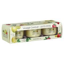 Iced berry lemonade | Yankee Candle | Confezione Regalo 3 Candela Votive in Vetro