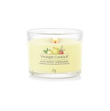 Iced berry lemonade | Yankee Candle | Confezione Regalo 3 Candela Votive in Vetro