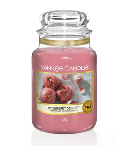 ROSEBERRY SORBET -Yankee Candle- Giara Grande