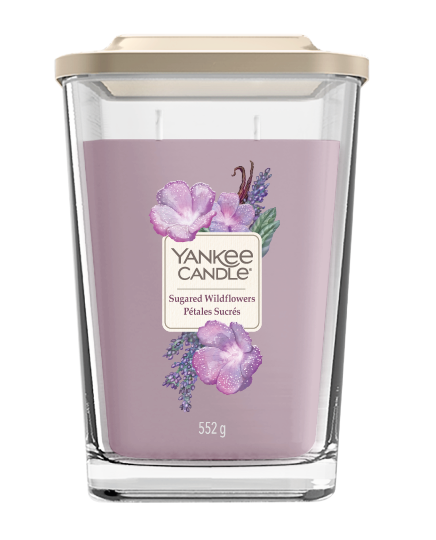 SUGARED WILDFLOWERS -Yankee Candle- Candela Grande