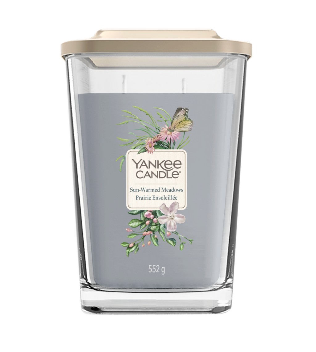 SUN-WARMED MEADOWS -Yankee Candle- Candela Grande