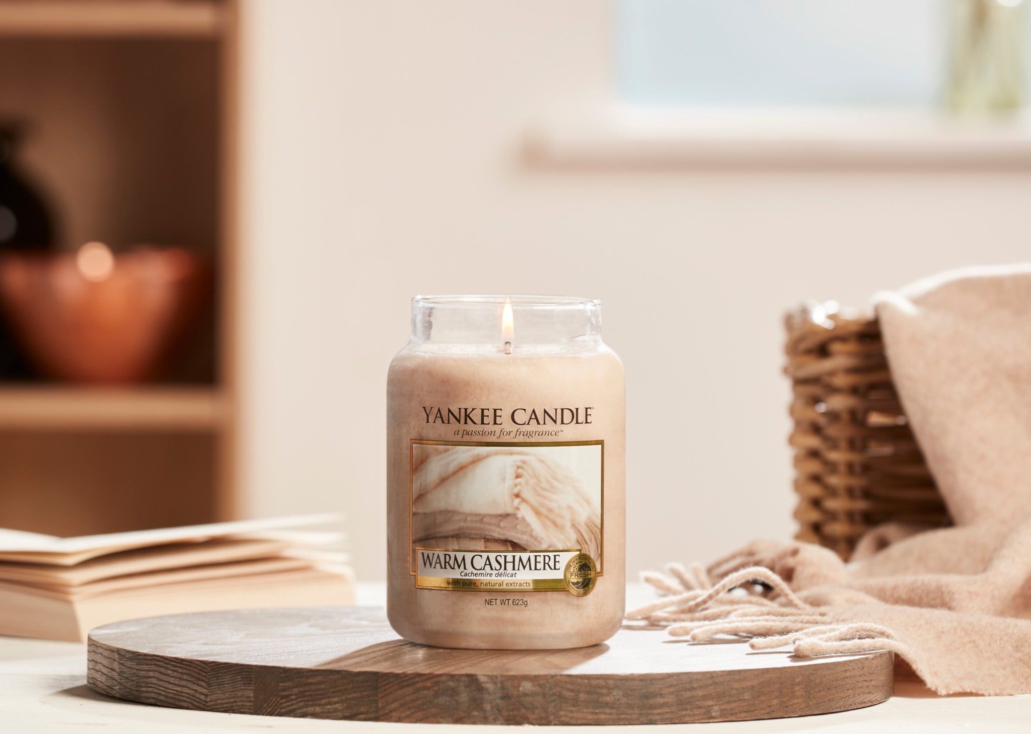 WARM CASHMERE -Yankee Candle- Tart