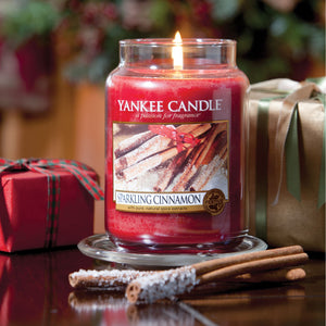 SPARKLING CINNAMON -Yankee Candle- Car Jar Ultimate