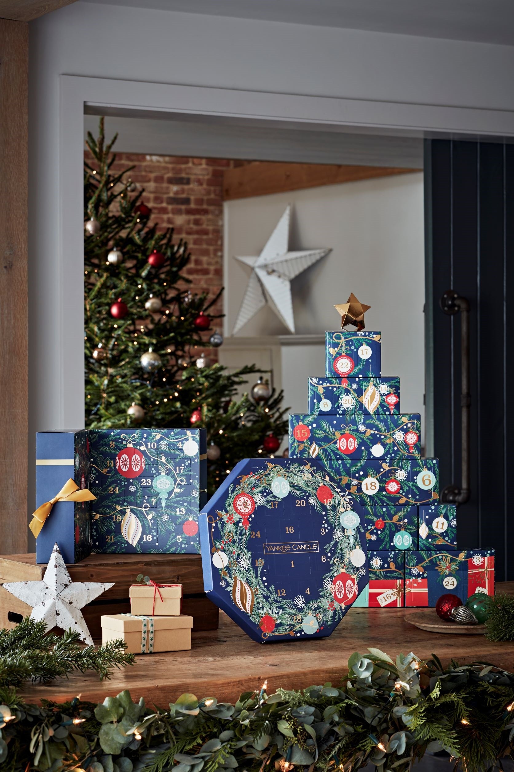 CALENDARIO DELL'AVVENTO LIBRO -Yankee Candle- Confezione Regalo Countdown to Christmas