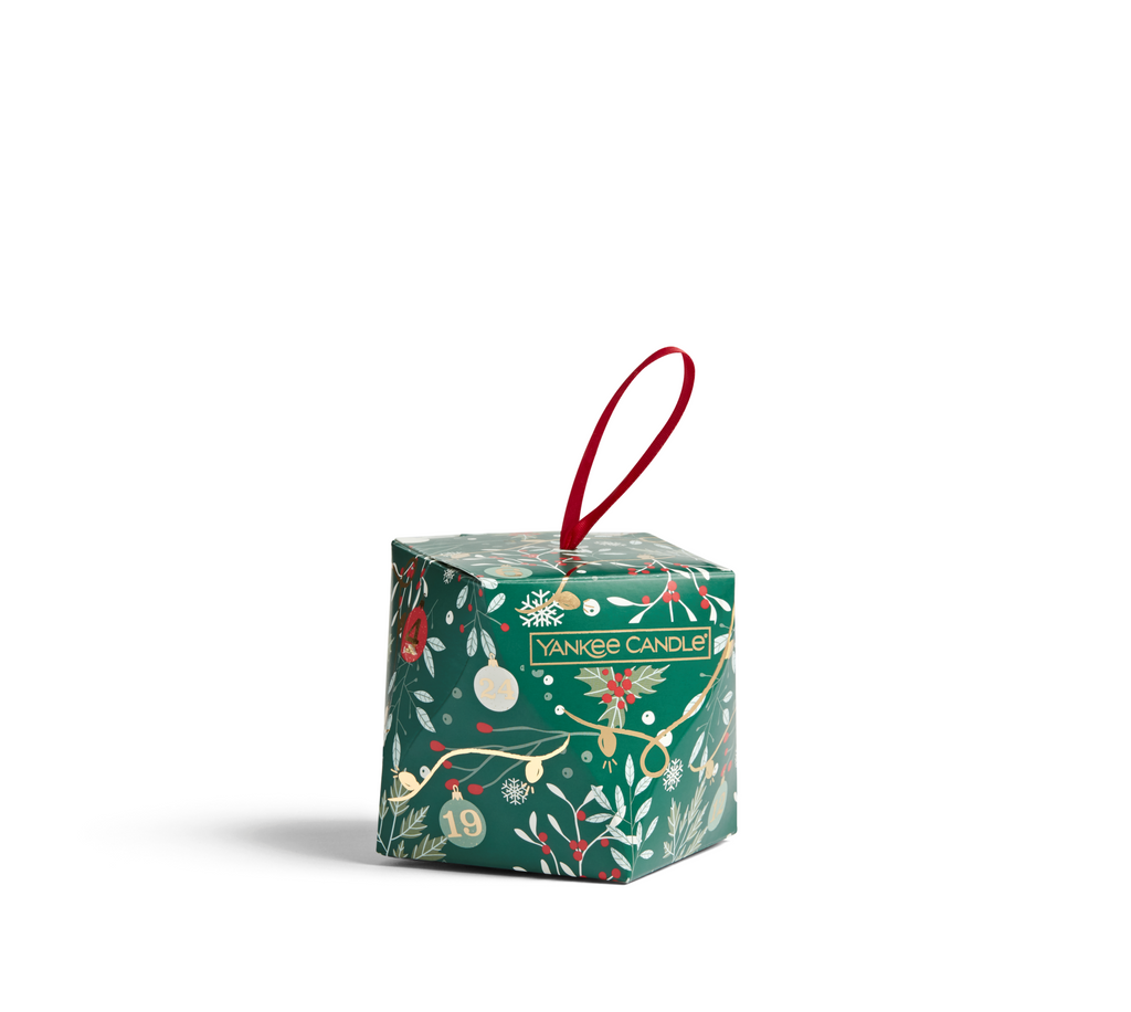 SET 3 TART CERE DA FONDERE -Yankee Candle- Confezione Regalo Countdown to Christmas