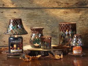 AUTUMN MOSAIC -Yankee Candle- Paralume e Piatto Piccolo