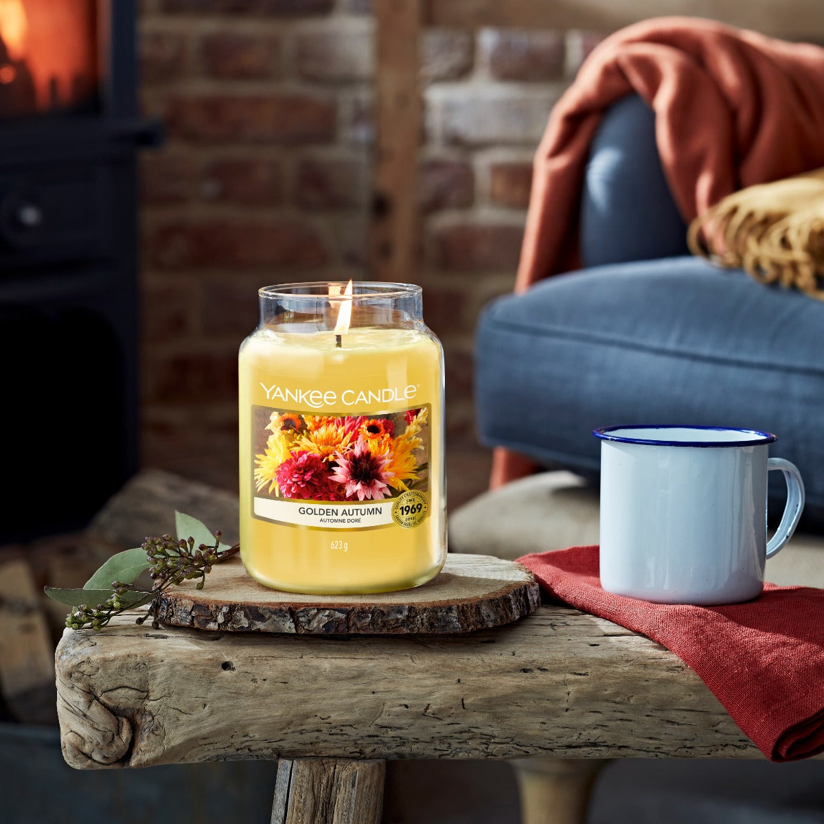 GOLDEN AUTUMN Yankee Candle Giara Grande