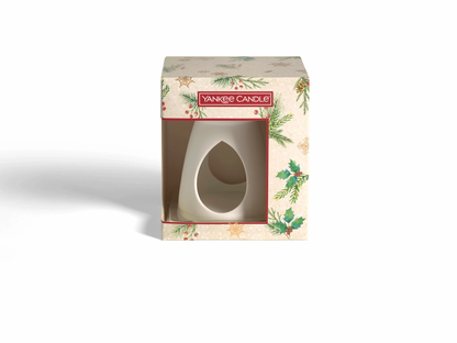 SET BRUCIATORE PER CERA DA FONDERE -Yankee Candle- Confezione Regalo Magical Christmas Morning
