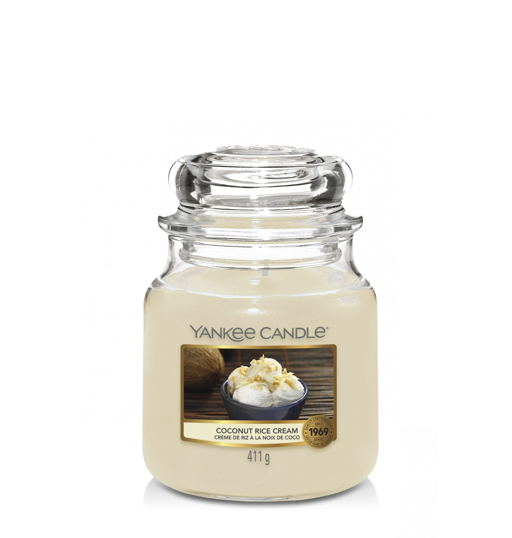 COCONUT RICE CREAM -Yankee Candle- Giara Media