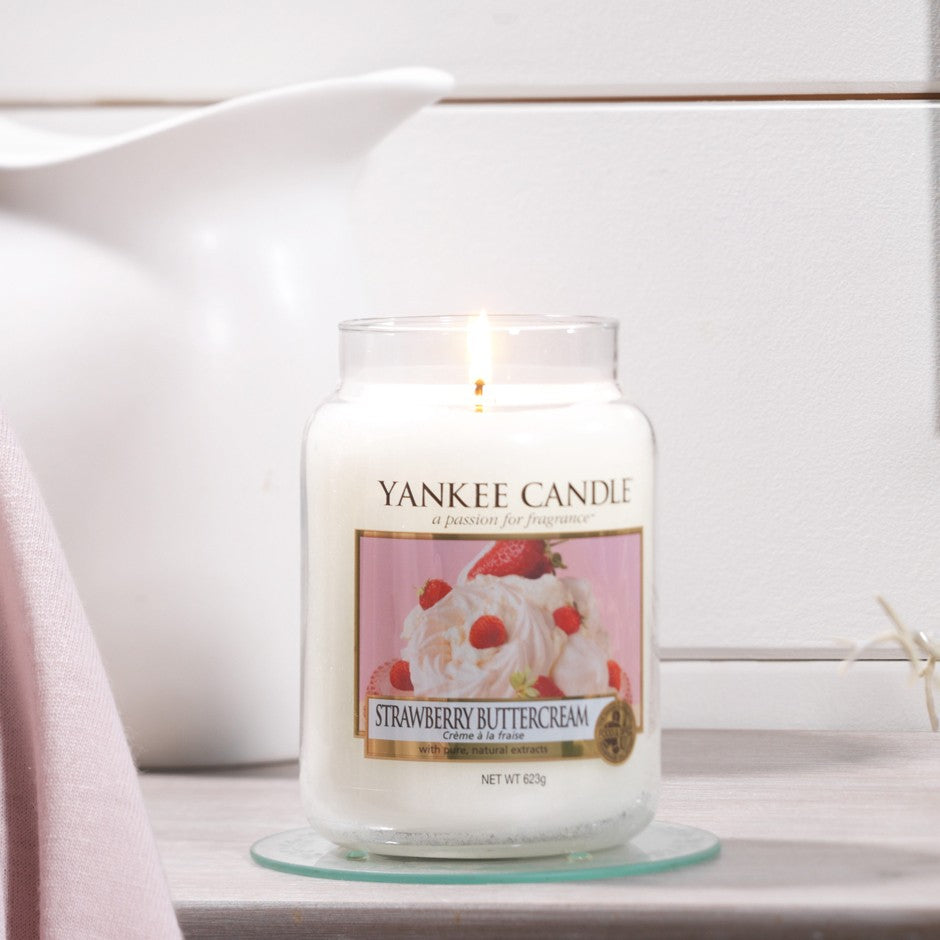 STRAWBERRY BUTTERCREAM -Yankee Candle- Tea Light