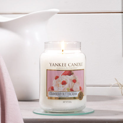 STRAWBERRY BUTTERCREAM -Yankee Candle- Tea Light