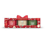 SET 3 CANDELE VOTIVE IN VETRO - Yankee Candle - Confezione Regalo Countdown to Christmas