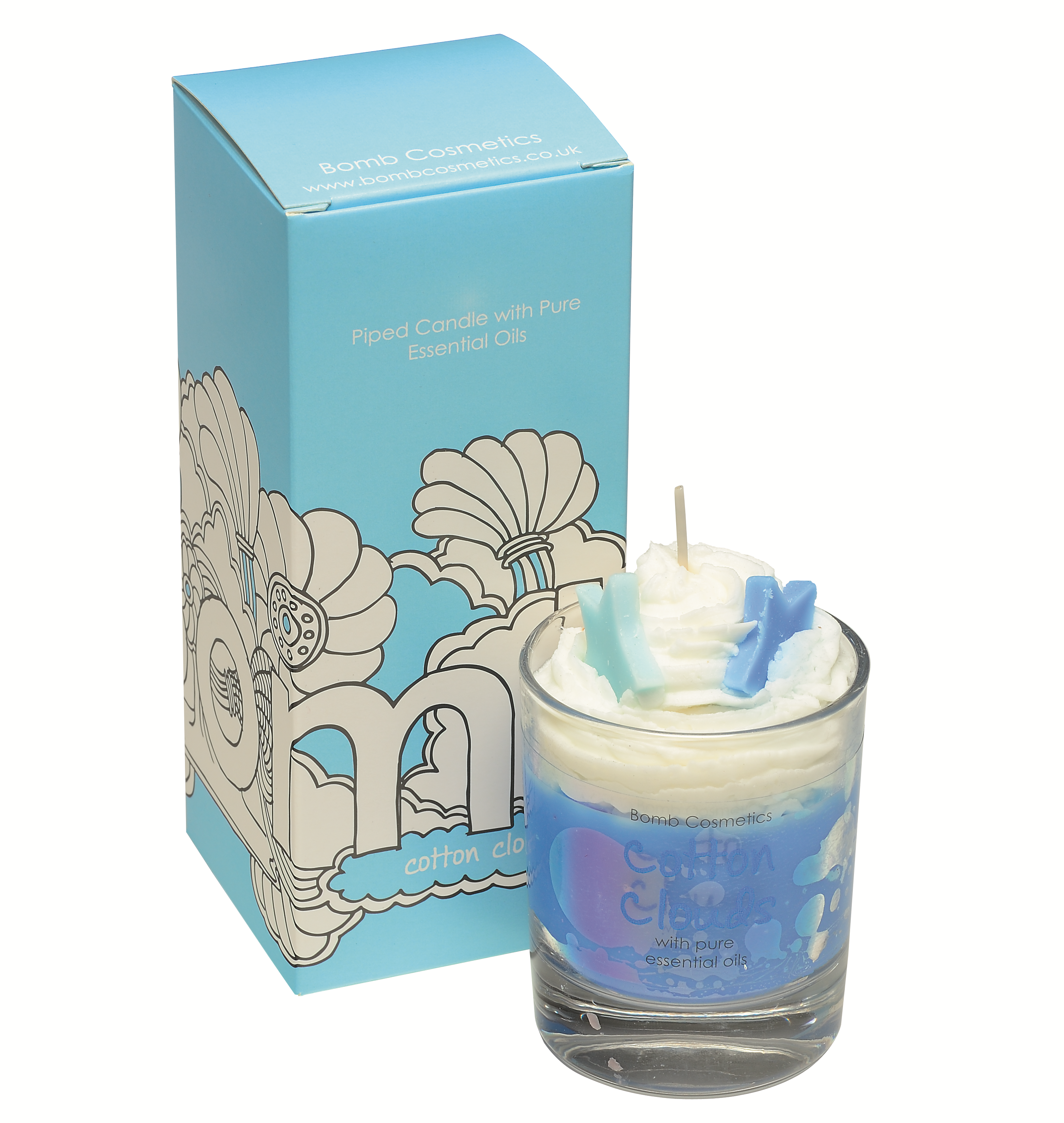 COTTON CLOUDS -Bomb Cosmetics- Candela Gourmand