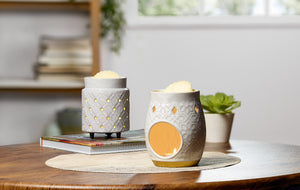 ADDISON -Yankee Candle- Bruciatore Motivo A Trama