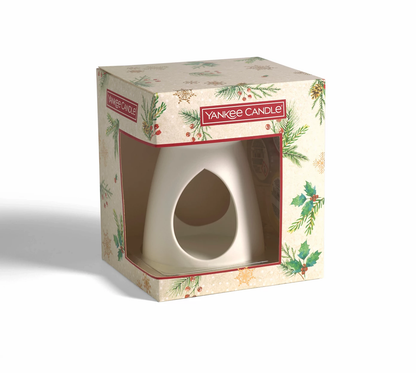 SET BRUCIATORE PER CERA DA FONDERE -Yankee Candle- Confezione Regalo Magical Christmas Morning