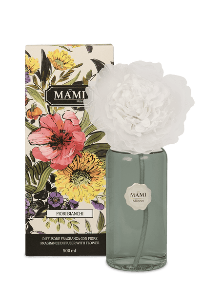 FIORI BIANCHI  Mami Milano Diffusore fragranze (500ml)