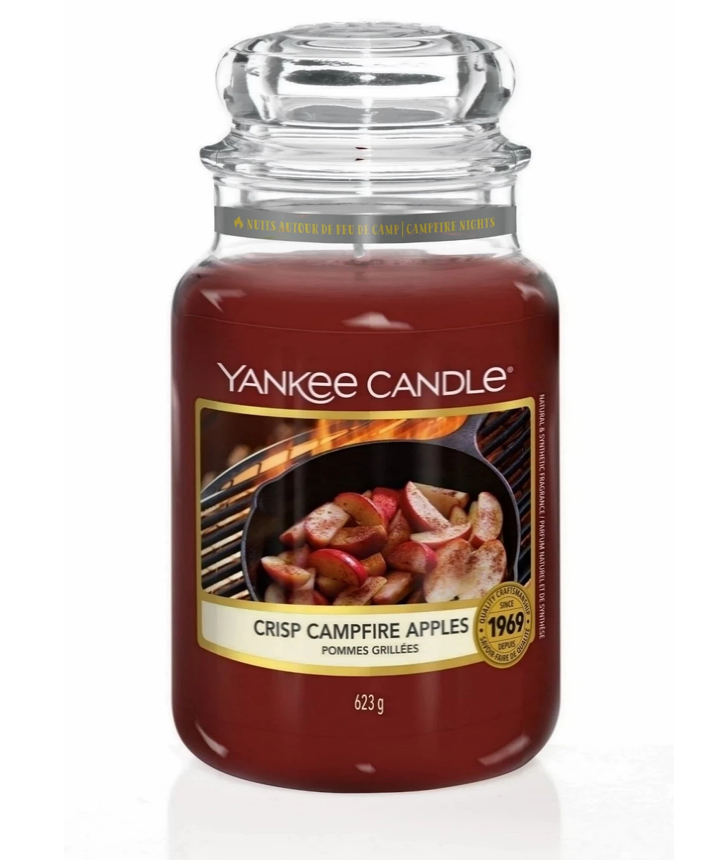 CRISP CAMPFIRE APPLES -Yankee Candle- Giara Grande