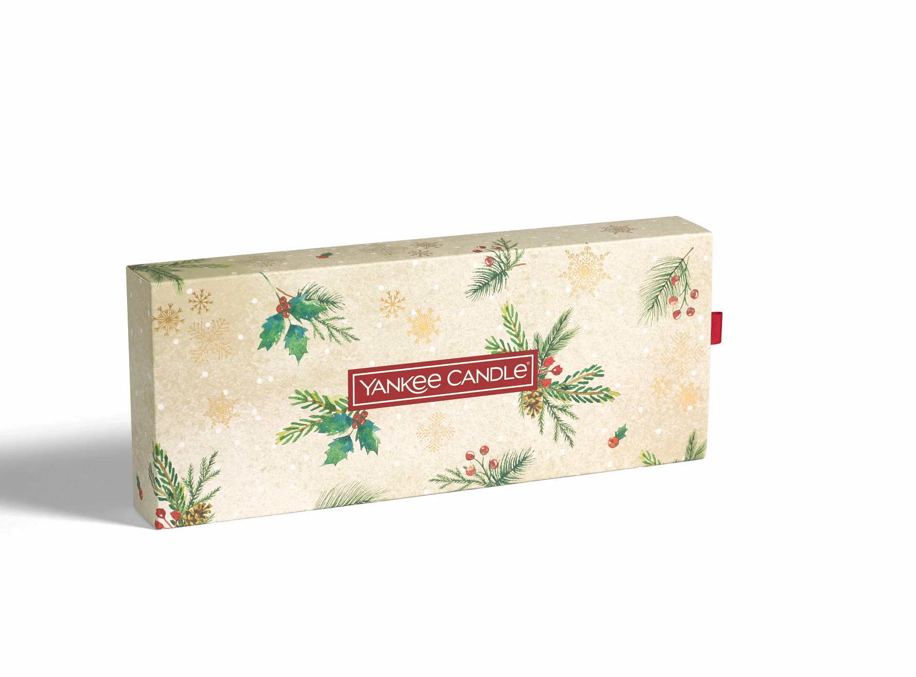 SET 10 TEA LIGHT E PORTA TEA LIGHT -Yankee Candle- Confezione Regalo Magical Christmas Morning