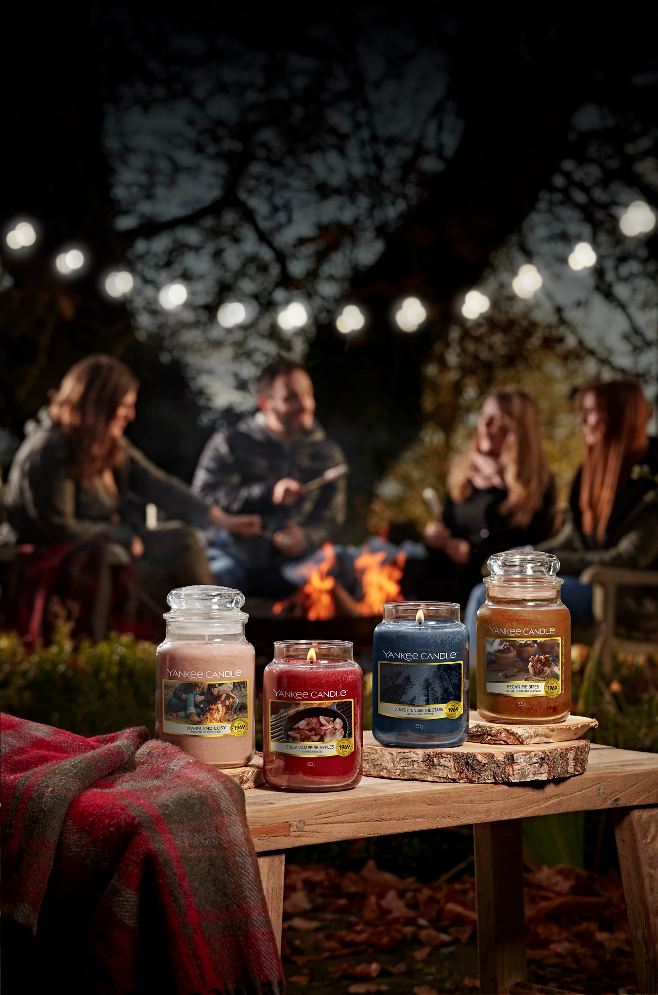 CRISP CAMPFIRE APPLES -Yankee Candle- Giara Grande