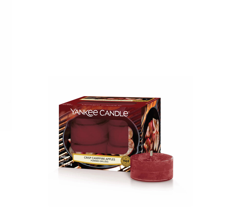 CRISP CAMPFIRE APPLES -Yankee Candle- Tea Light