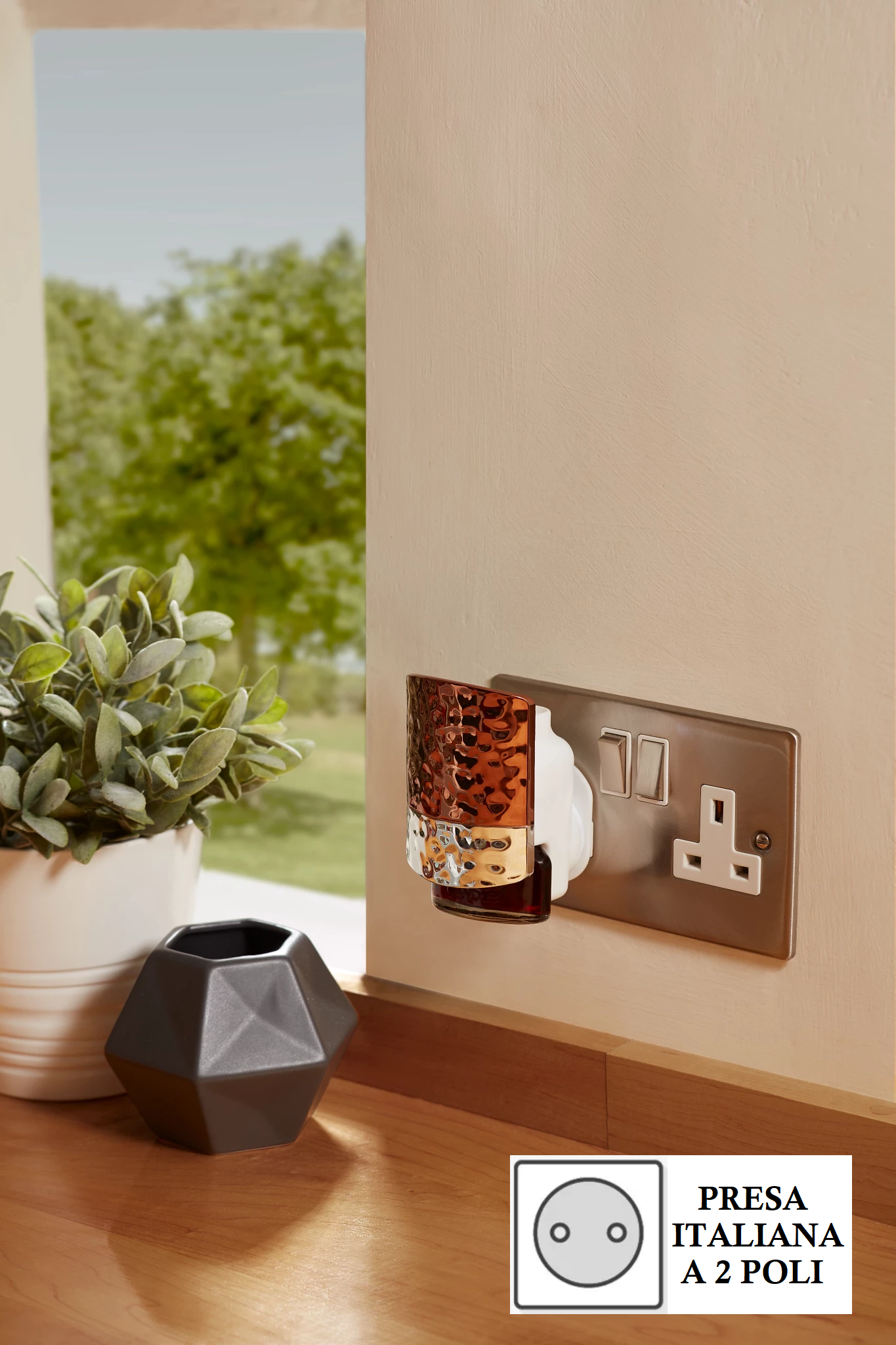 HAMMERED COPPER -Yankee Candle- Diffusore Elettrico ScentPlug