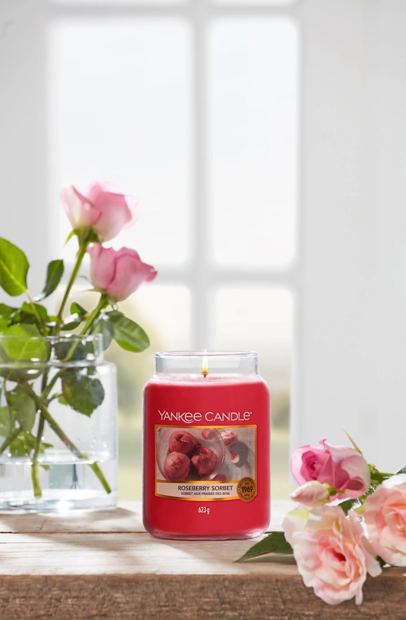 ROSEBERRY SORBET -Yankee Candle- Giara Piccola