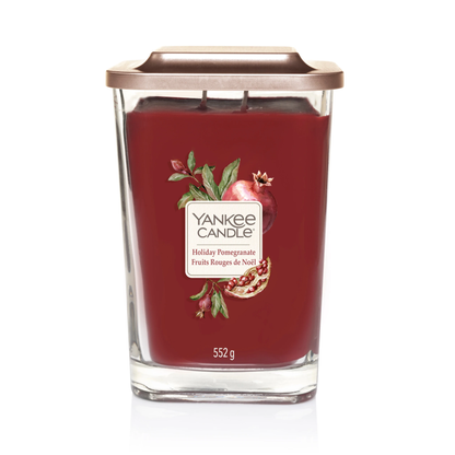 HOLIDAY POMEGRANATE -Yankee Candle- Candela Grande