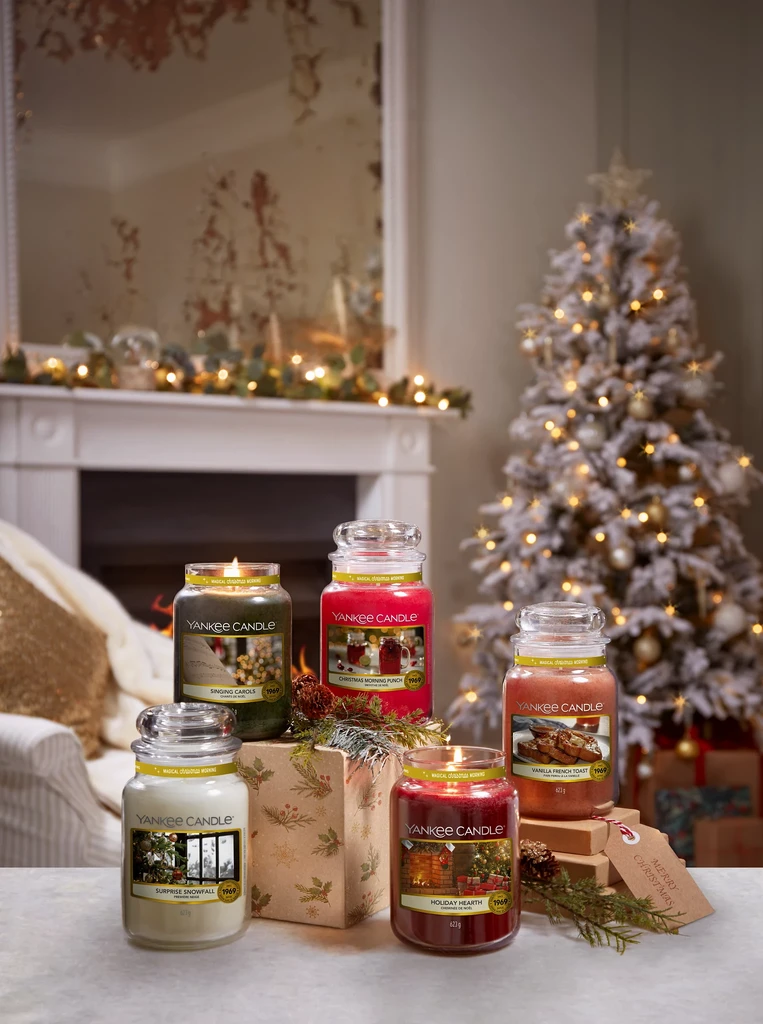 HOLIDAY HEARTH -Yankee Candle- Sfere Profumate