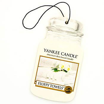 FLUFFY TOWEL -Yankee Candle- Car Jar