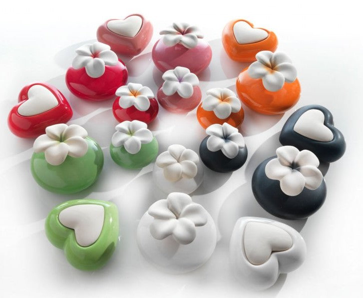 CUORE VERDE -Millefiori Milano- Diffusore in Ceramica