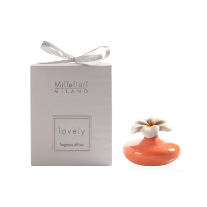 FIORE PICCOLO ARANCIONE -Millefiori Milano- Diffusore in Ceramica