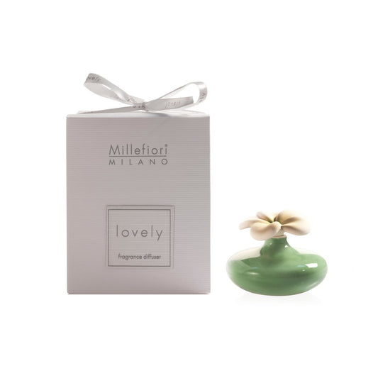 FIORE MINI VERDE -Millefiori Milano- Diffusore in Ceramica