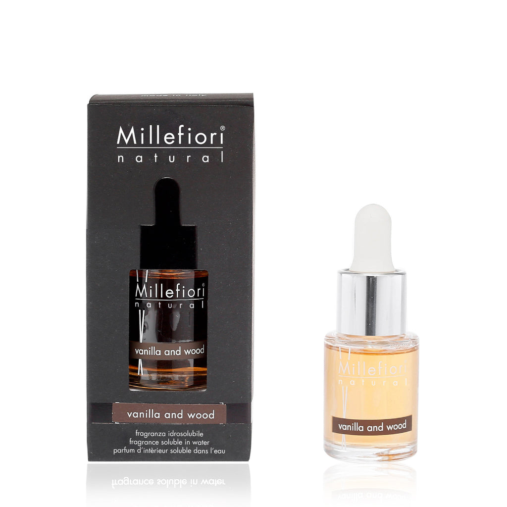 VANILLA & WOOD -Millefiori Milano- Fragranza Idrosolubile (15ml)