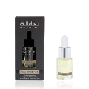 INCENSE & BLOND WOODS -Millefiori Milano- Fragranza Idrosolubile (15ml)