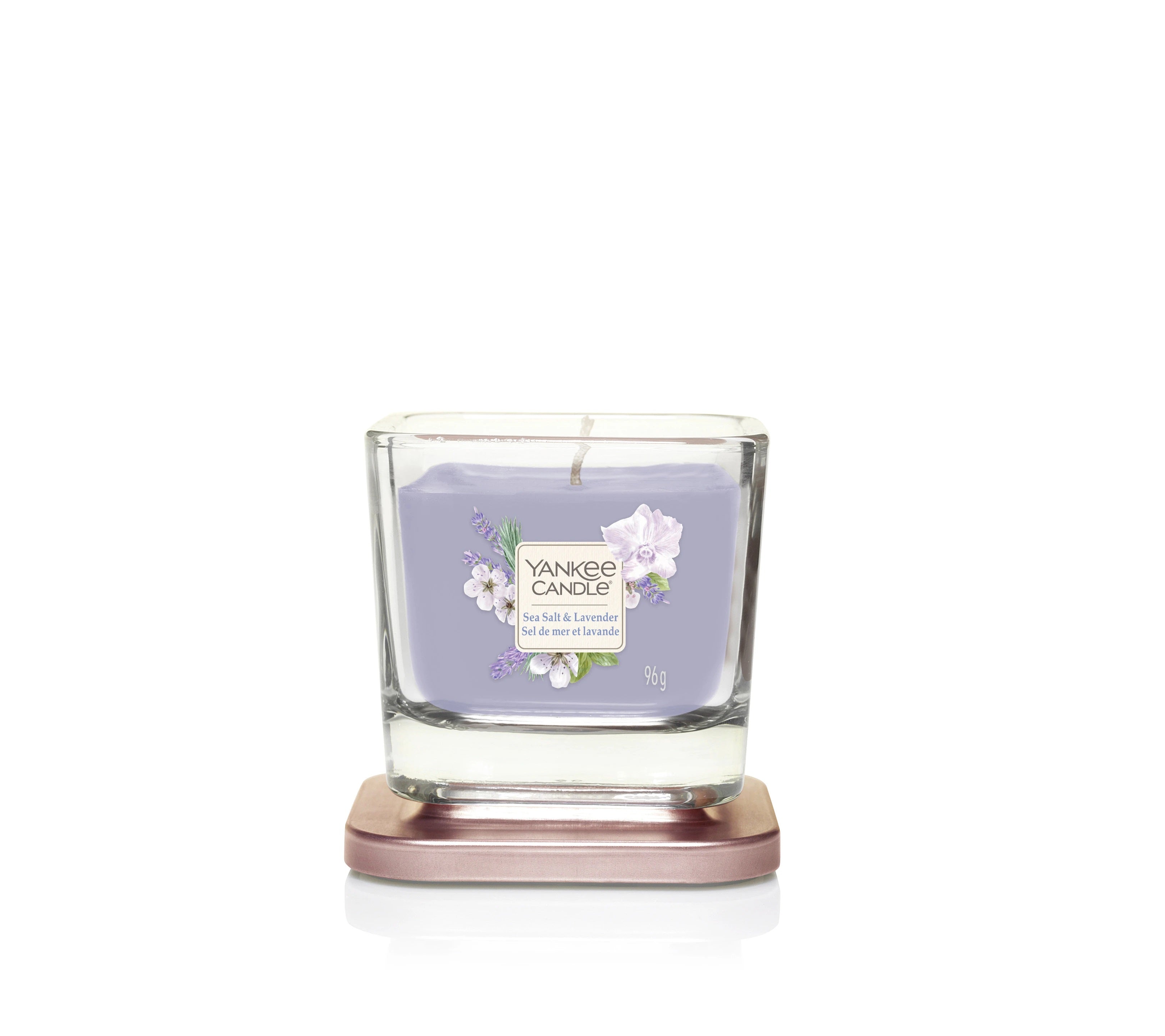 SEA SALT & LAVENDER -Yankee Candle- Candela Piccola