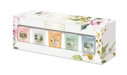 SET 5 CANDELE SAMPLER -Yankee Candle- Confezione Regalo Garden Hideaway