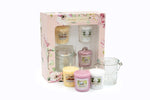 SET 3 CANDELE SAMPLER E PORTA CANDELA SAMPLER -Yankee Candle- Confezione Regalo Garden Hideaway