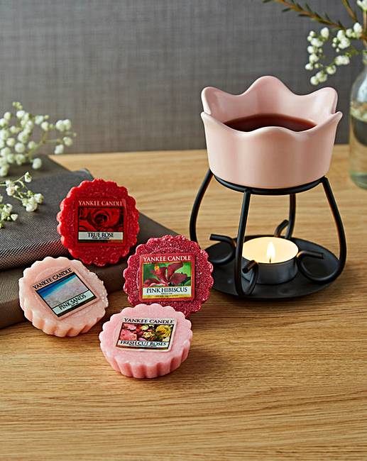 PETAL BOWL -Yankee Candle- Bruciatore Rosa