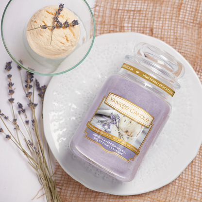HONEY LAVENDER GELATO -Yankee Candle- Giara Grande