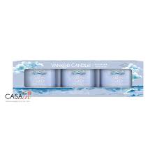Ocean air Yankee Candle - Candela Votive in Vetro